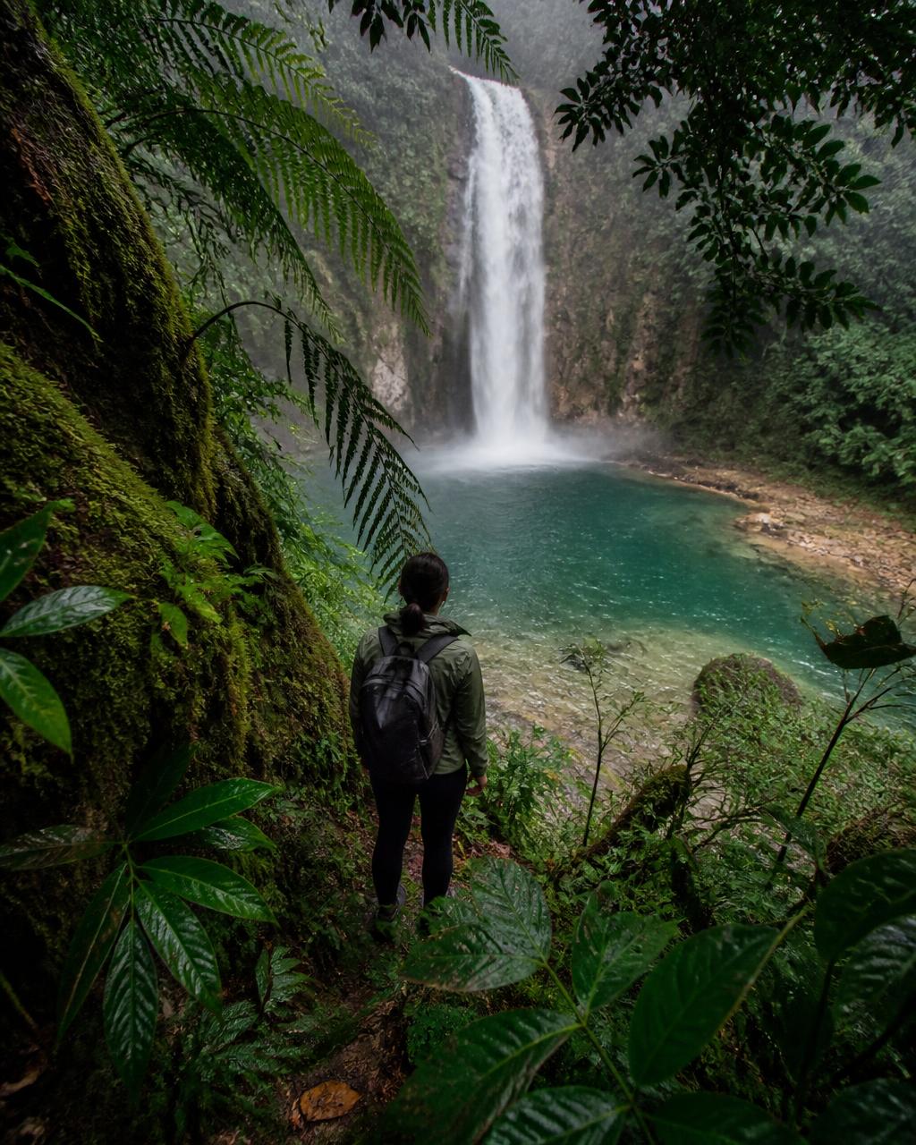 Poza natural en el bosque de Tulimán